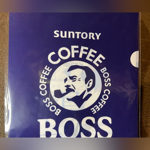 Suntory Nomu VTuber Clear File Folder Plastic Anime Japan Exclusive Official - Picture 5 of 6